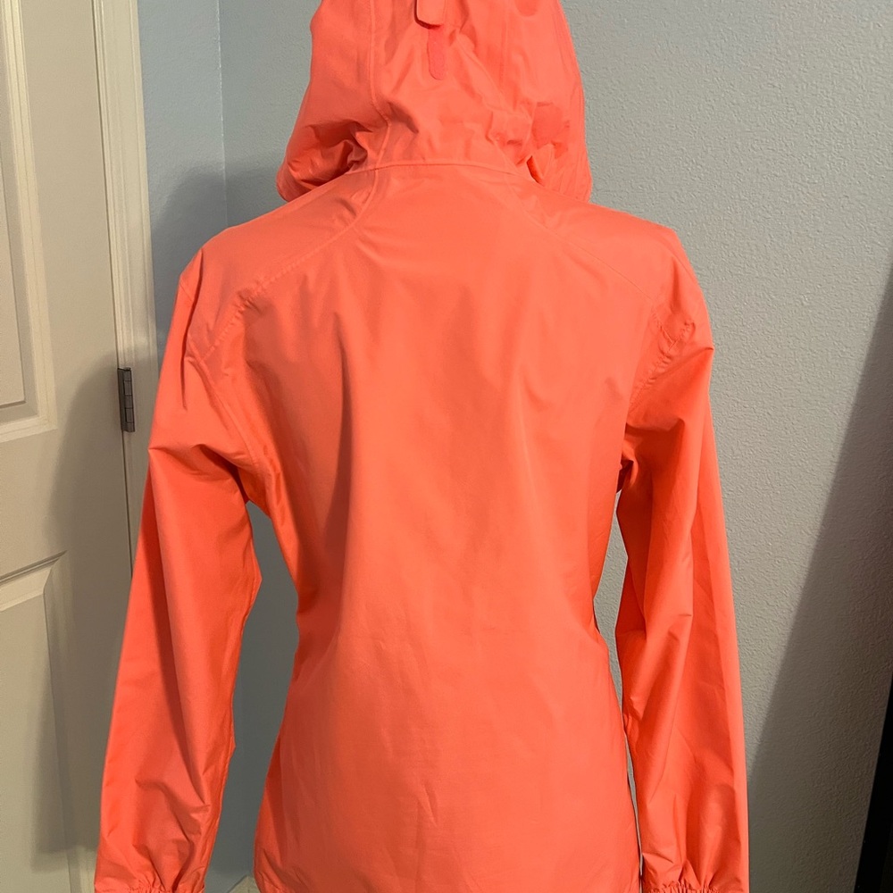 Helly Hansen Orange Ski Jacket Water-Resistant Hooded